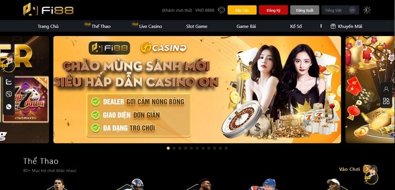 Live Casino của Fi88 đều đến từ những nhà cung cấp hàng đầu