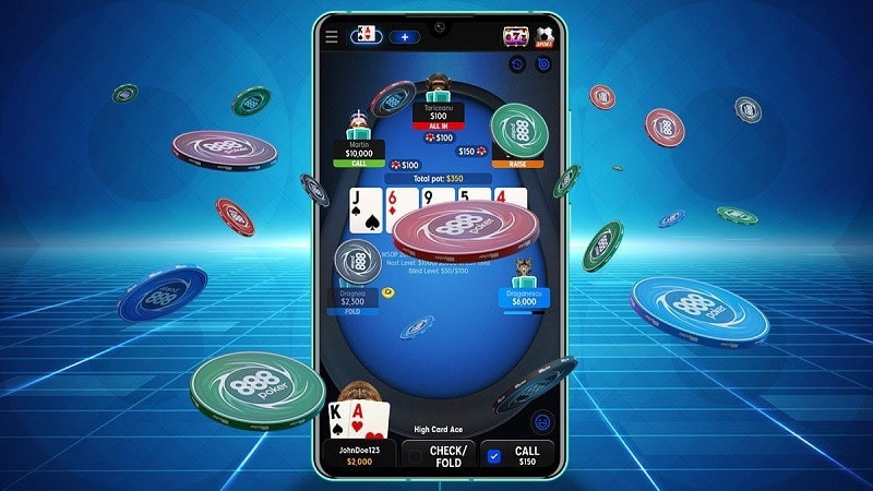 Chơi Poker thắng có thể rinh tiền về