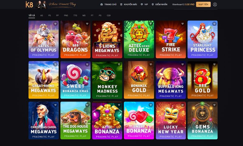 Slot Games là thế mạnh giúp sàn kiếm được doanh thu khủng