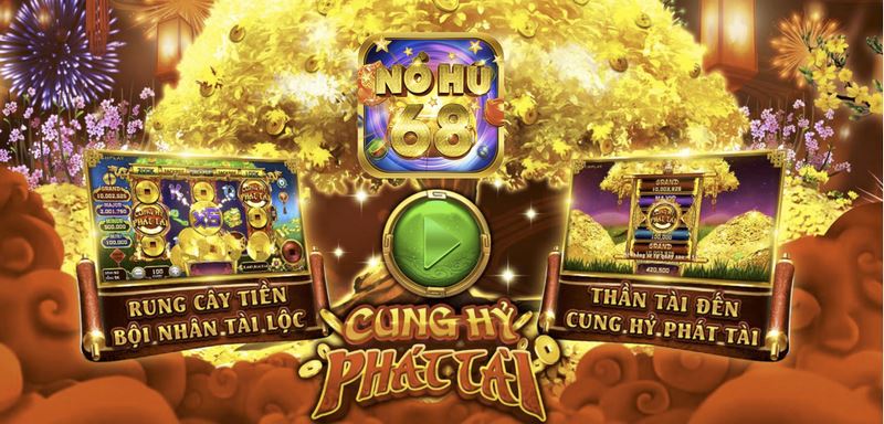 Nổ Hũ 68 là nơi để anh em yêu thích slot game muốn đổi gió