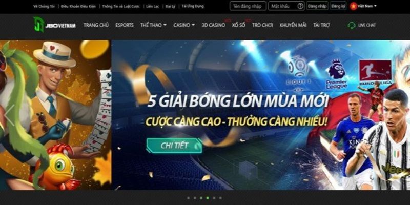 Trang web cá cược bóng đá JBO đáng để anh em tin tưởng