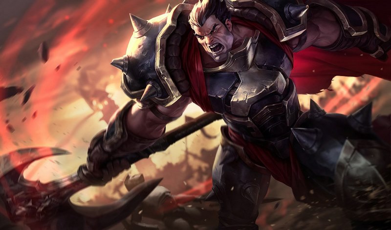 Darius được tạo ra để trở thành đối trọng của Garen