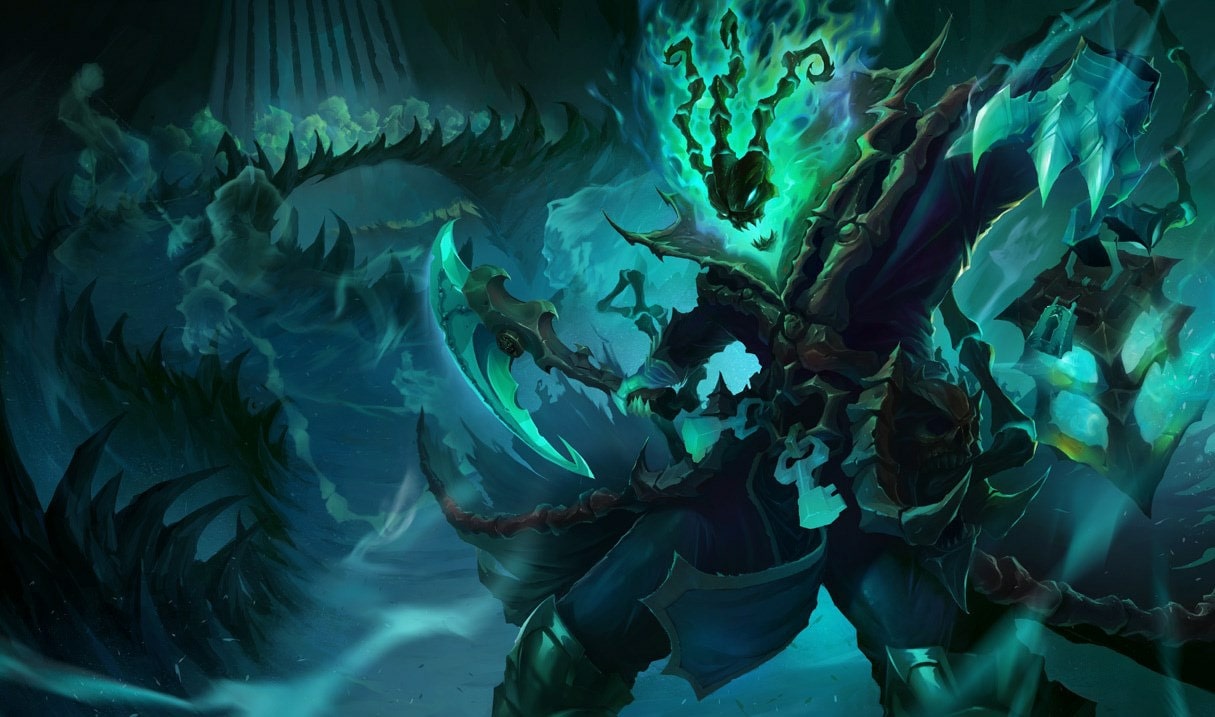 Thresh là cai ngục xiềng xích, giam cầm kẻ địch bên trong lồng đèn