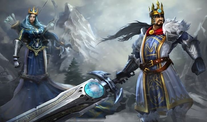 Ashe và Tryndamere cùng câu chuyện tình yêu kinh điển