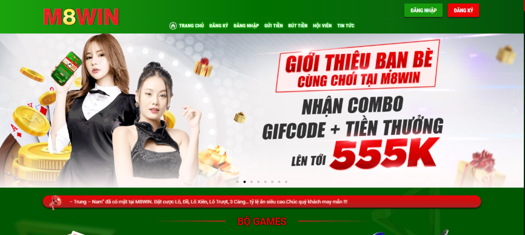 Nhà cái đá gà M8Win với dịch vụ trải nghiệm chất lượng